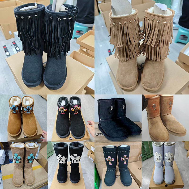 2026 designer boots tasman slippers clogs tazz shoes hunters boots botte snow boot booties slides bottes sheepskin boots platform fur suede ankle bo