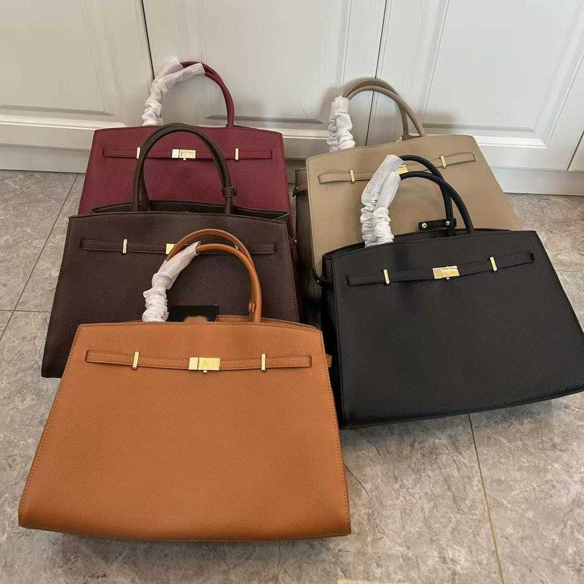 New Handbag The Hud Bag Son Genuine Leather Shoulder Crossbody Bag Large Capacity Commuter Briefcase For Women