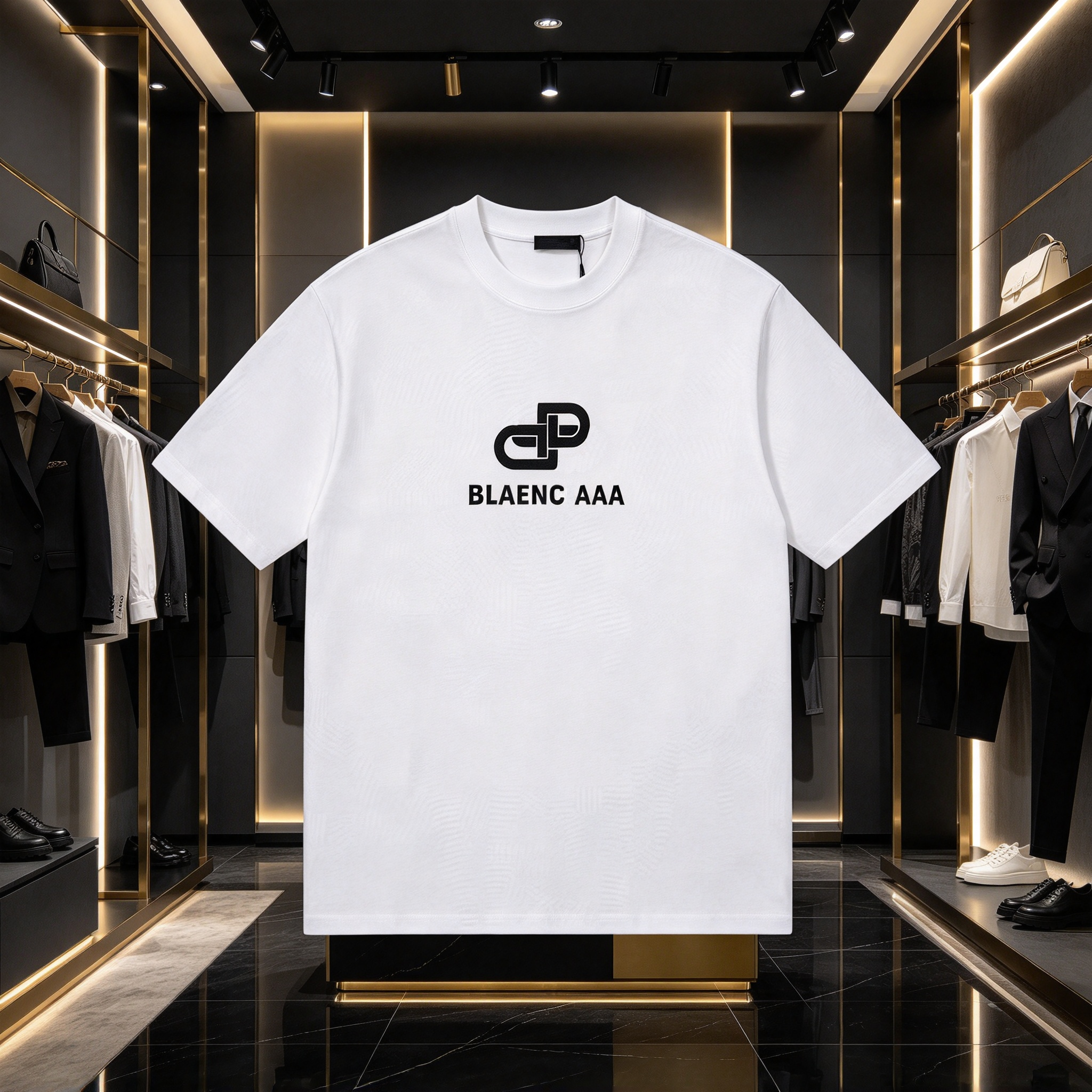Men's & Women's Stylish Letter Printed Shirt Versatile Cotton Fabric Available in Various Sleeves Lengths Designer T Shirt#666