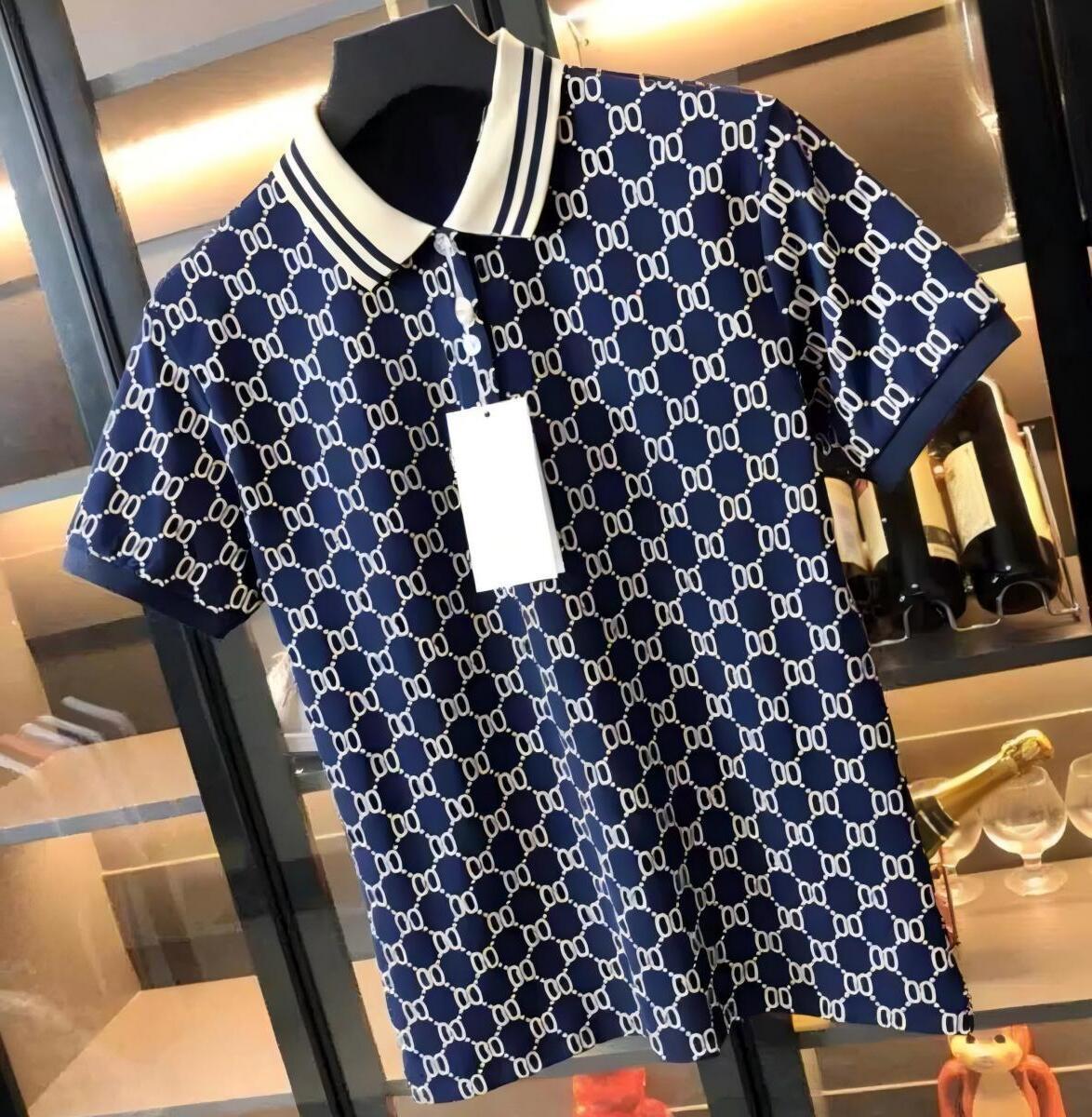Men's Polo Shirt Mens Designer Tops Letter Embroidery Clothing Sleeved Large Tees Printing Polos Summer Casual Short Sleeve Size M collared 3Xl