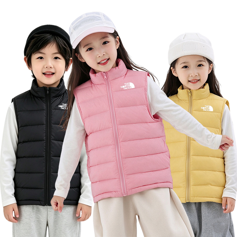Teenagers Warm Down Vest Autumn Winter Girls Waistcoat Kids Outerwear Children Gilet Boys Clothing Toddler Jacket Vests