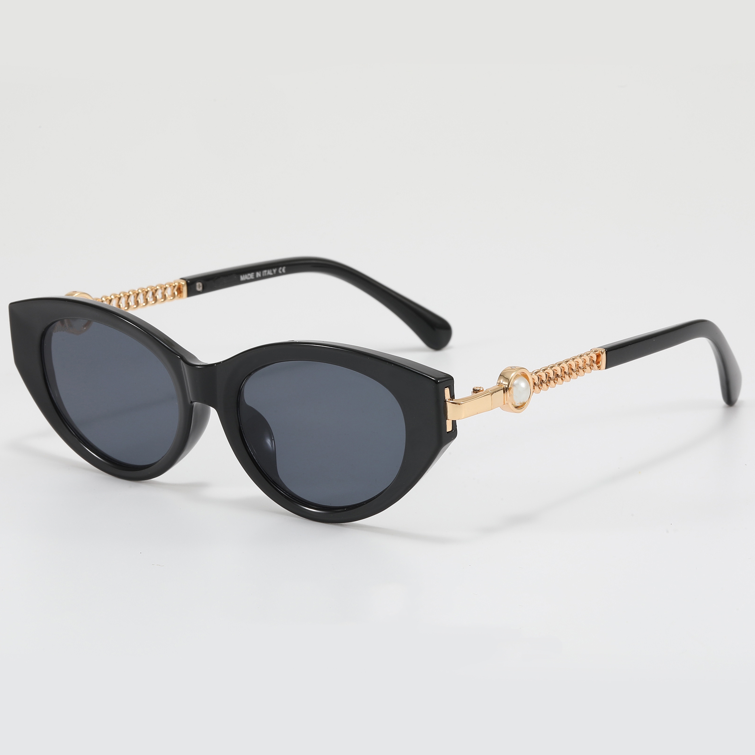 Classic Brand Design Sunglasses Fashion Luxury Polarized Men Women Pilot Vintage Sunglass UV400 Eyewear Glasses Pearl Cat-Eye Frame Lens square fram