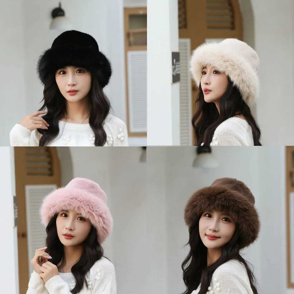 Beanie/Skull Caps Winter Women's Cold Hat Outdoor Warm And Fashionable Hat Korean Style Warm Hats For Autumn/Winter Thick For Winter Looks Q261