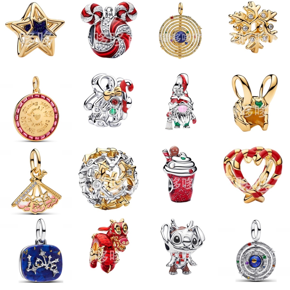 NEW jewelry woman designer women Charms Christmas gifts Helmet Charm Dangle pendant high quality luxury 925 silver Charms fit Charm bracelets neckla