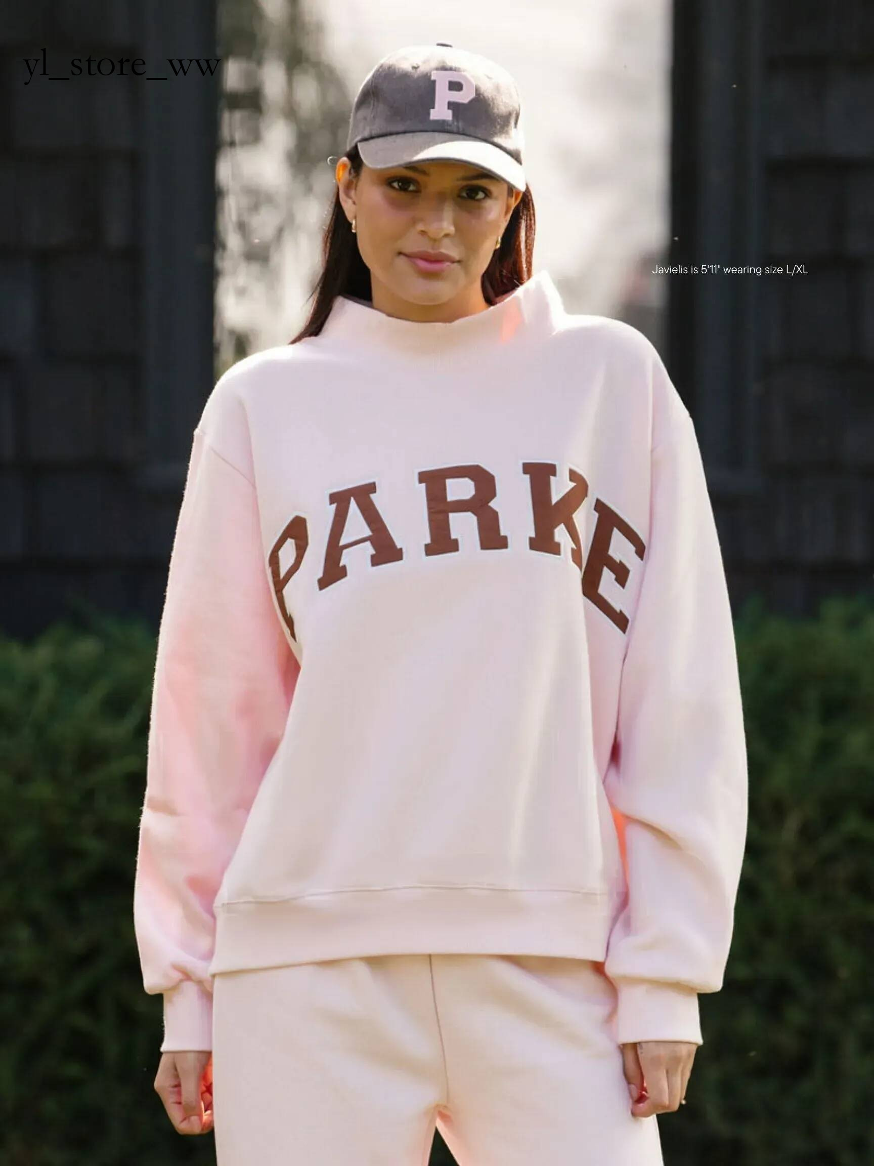 parke hoodie round neck designer fashion parka hoodie women sweatpants shorts tracksuit Sweatshirt pants spring Embroideried parkes sweatshirt c70