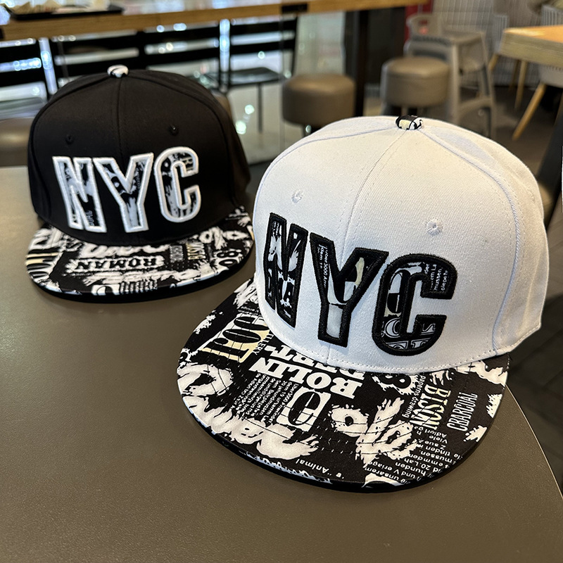 Luxury Cap Brand Designer Hat Luxury Cap Brand Designer Hat Luxury Cap Brand Designer Hat Men's Flat Brim Women's Spring And Autumn Hip-Ho