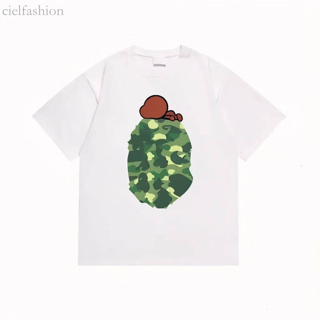 t men shirt mens designer clothes summer short sleeve cotton graphic tshirt High Quality Streetwear Loose Fit Casual outfit breathable bapelyness sh