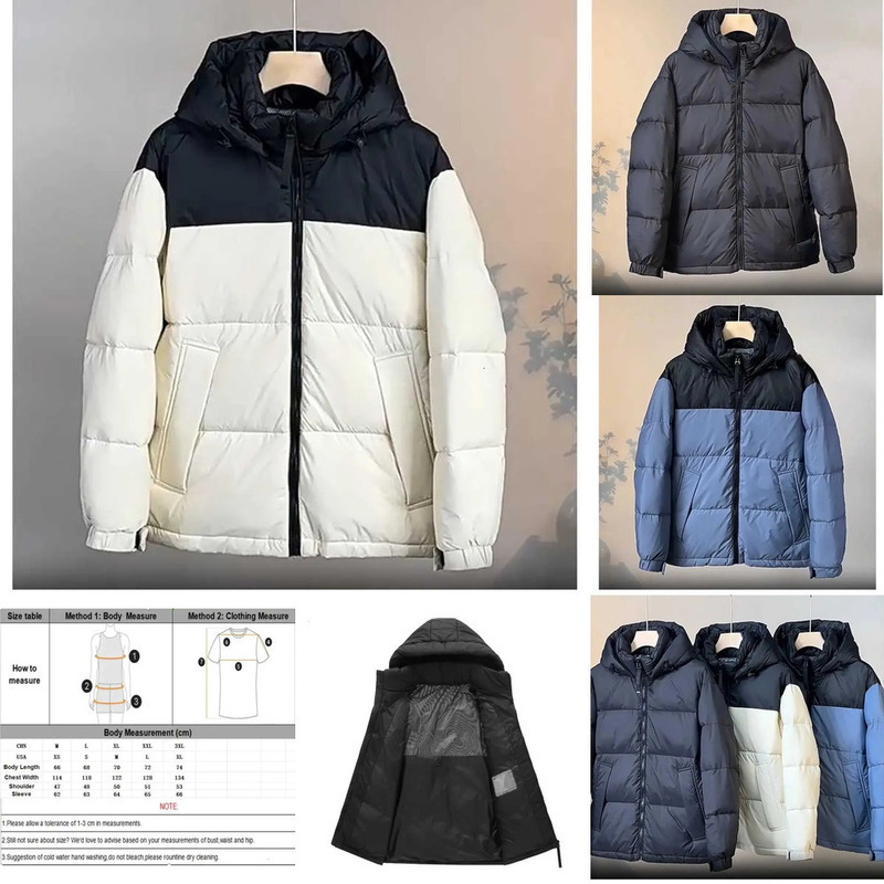 puffer Men New Winter Hooded Short Puffer Jackets Casual White Duck Down Coats Quality Male Outdoor Windproof Thicker Warm Parkas 3XL T260911