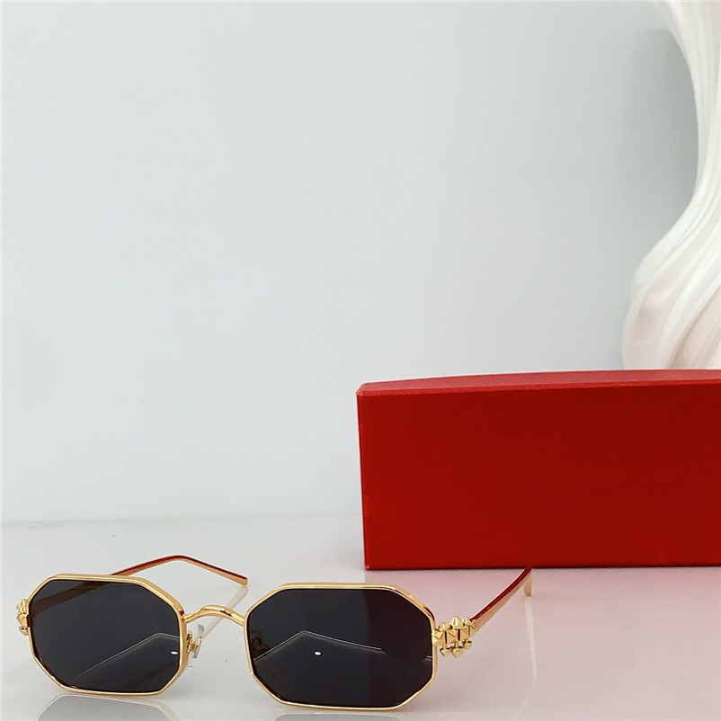 New fashion design octagon square sunglasses 00834 metal frame simple and popular style versatile outdoor UV400 protection eyewear