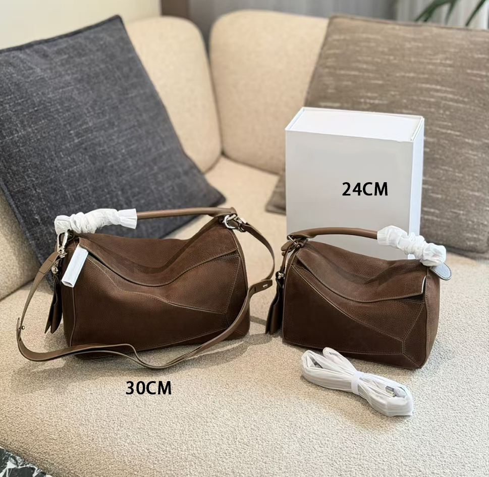 New square bag designer handbag Mist wax cowhide Top quality shoulder bag Suitable autumn winter dressing