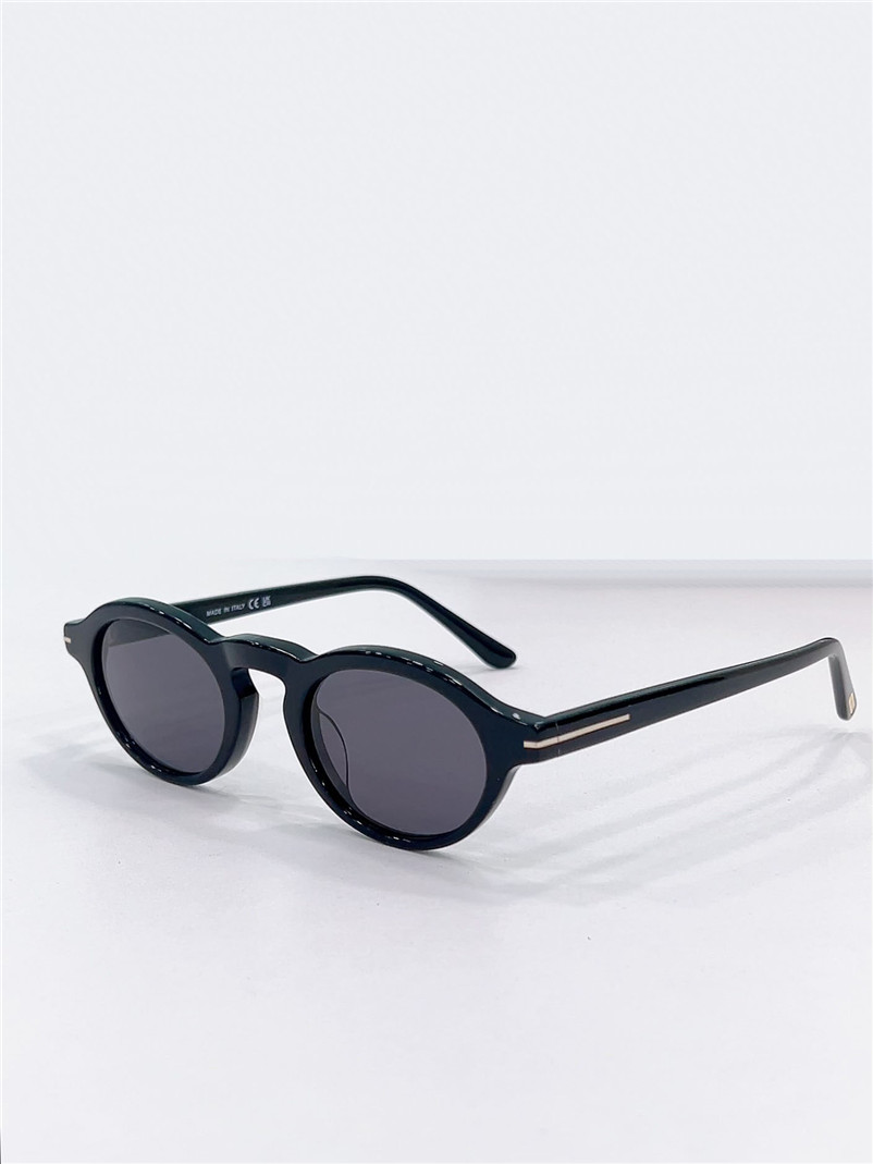 New fashion design vintage round sunglasses 1332 classic shape acetate frame simple and popular style versatile outdoor UV400 protection eyewear