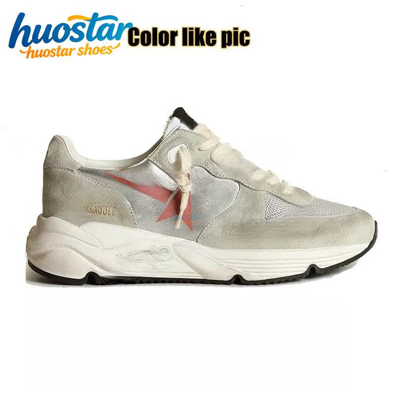 Designer Sneakers Women Genuine Leather Star Pattern Distressed Thick Sole Lace Up Retro Vintage Dad Shoes Korean Style Casual Streetwear Daily Wear