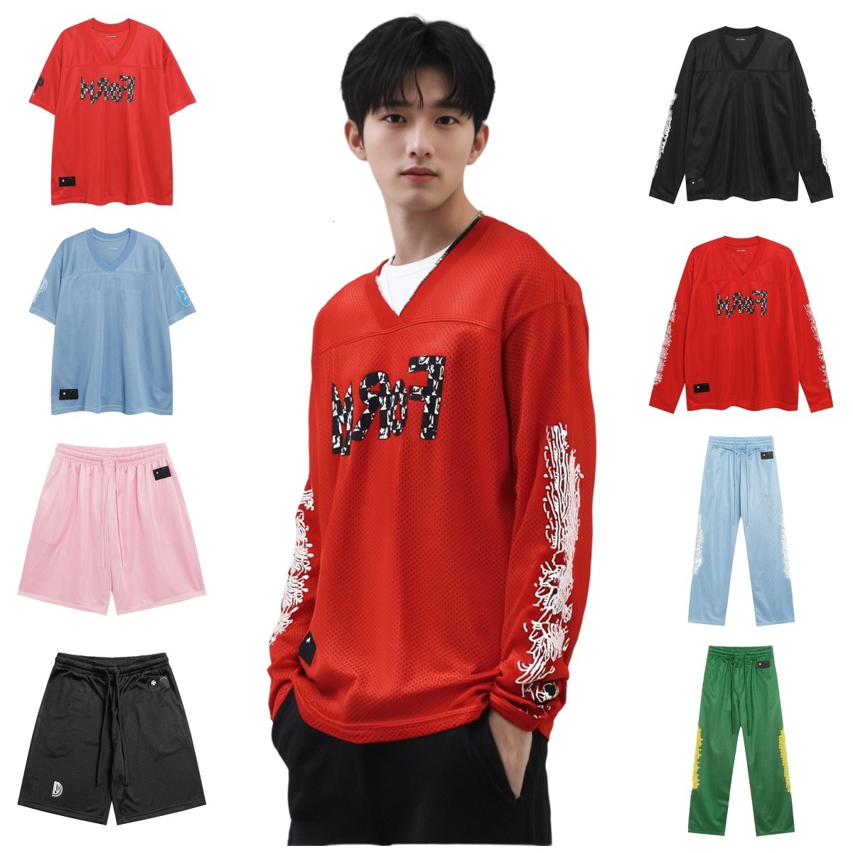 Men T-Shirt Luxury Designer Mens Shirts Quality Breathable T Shirts Fashion Long Sleeve Tops short sleeve High Street Styles Size S XL Tee