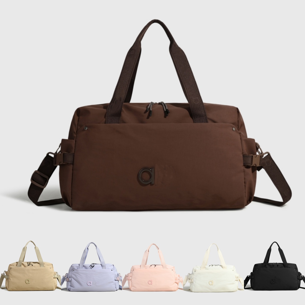 3086AO Lightweight Large-Capacity Hand-Held Crossbody Bag for Fitness Multi-Purpose Light Luggage Crossbody Storage Bag Charm Bags