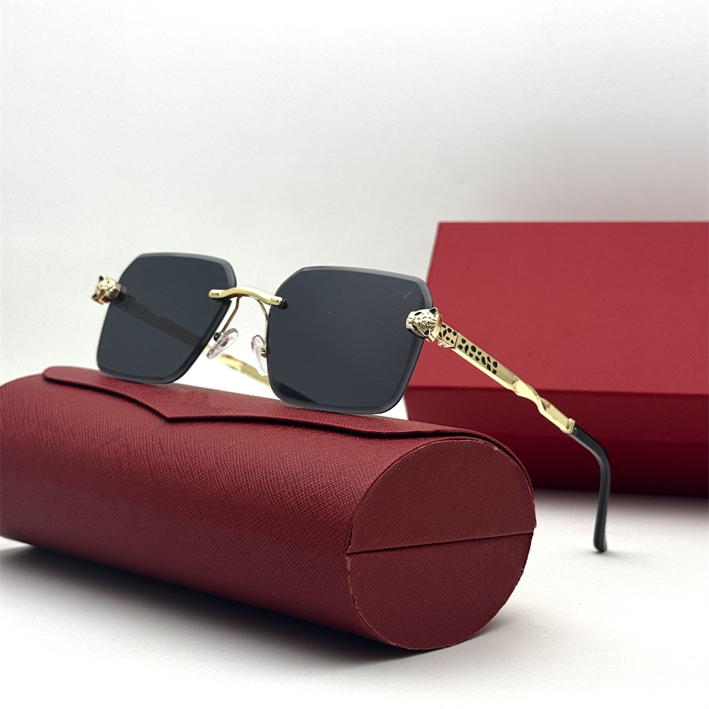 Designer Sunglasses For Woman Man Sunglasses UV400 Polarized Sunglass Classical Large Square Frame Sunglasses Luxury Brand Metal Frame Women Sunglas