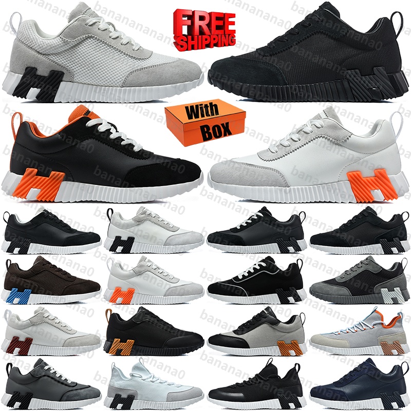 Free Shipping With Box Designer hermemen her hershoes hermebouncing bouncing sneakers Sport Shoes for mens chaussures schuhe scarpe trainers d h gat
