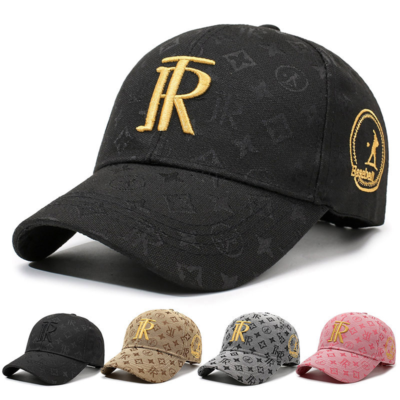 Luxury Cap Brand Designer Hat All-Season Embroidered Baseball Cap, Korean-Style Trendy Versatile Hat Commuting, Outdoor Activities, And Casual Wear,