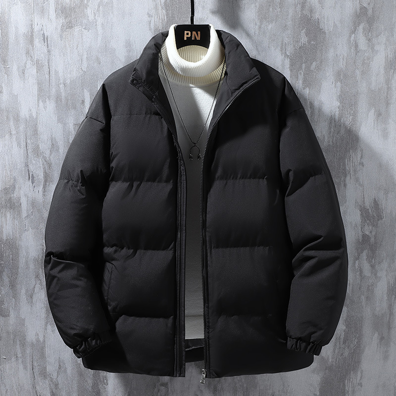 Down Jacket Men's Coat Winter 2026 New Casual Style Couple Warm Thickened Cotton Clothing Honglu Men's down cotton coat