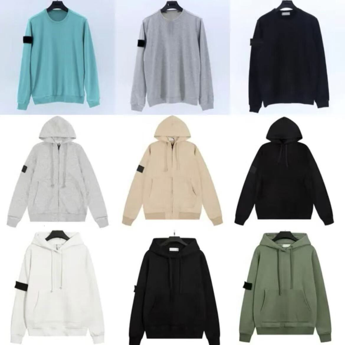 Plus Size Men's Hoodie Designer Mens Jumper Badge Stones Sweatshirt Men Cargo oversized hooded Pants Pull Pullover Tracksuit Autumn Hoodies Wom
