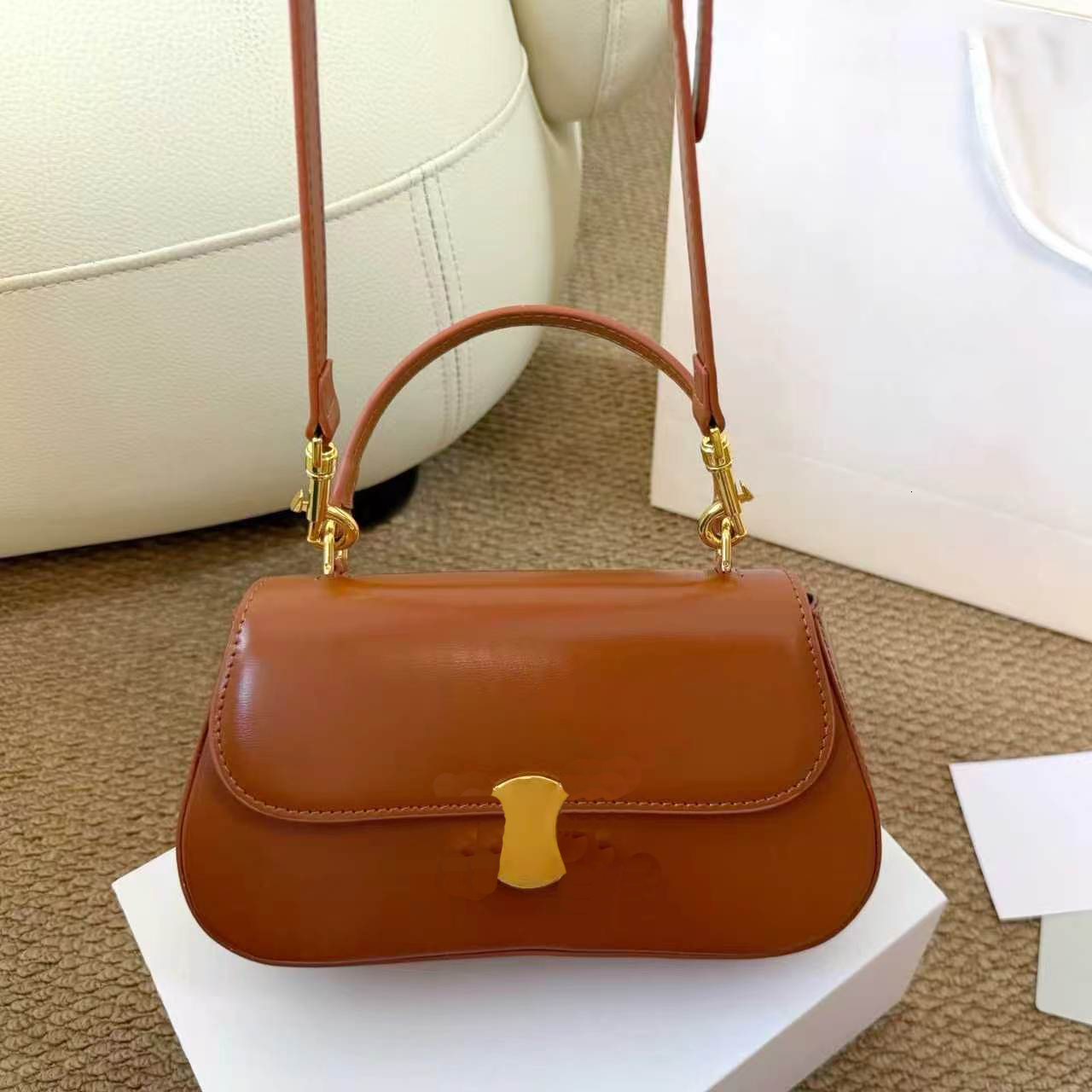 luxurys Designer Shoulder Crossbody Chain Womens Handbags Genuine Leather flap Half moon Besace tote city Teen Nino Saddle Bag vacation travel Clutc