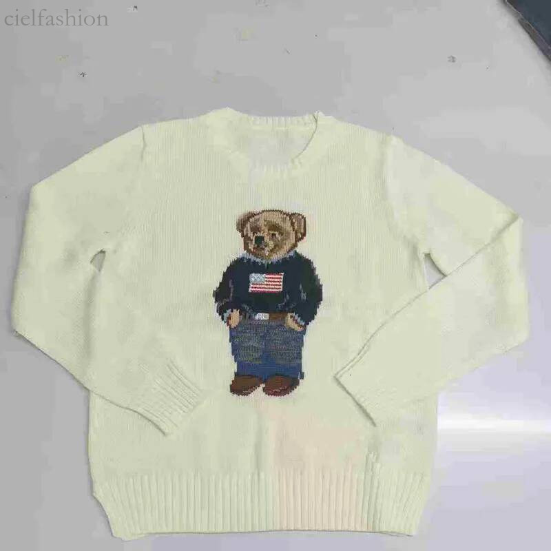 rl Hot sale Designer Women Knits ity Sweater Polos Pullover Embroidery Fashion Knitted Sweaters Long Sleeve Casual Printed Wool Cotton Soft Unisex r