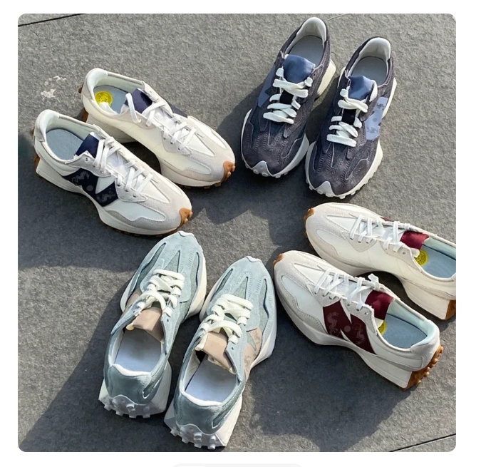 Designer N327 New Balancess 327 Shoes Trainers Triple Running Shoes Moonbeam Casablanca Green Wheat Balancesshoes Sports Market Castle Outdoor Women