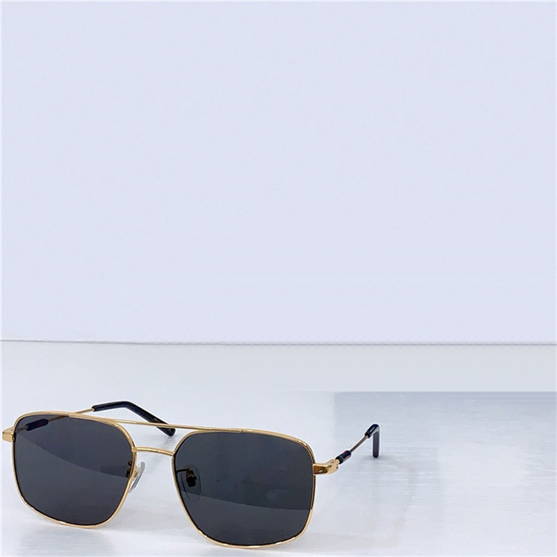 New fashion design square sunglasses 2096SA metal frame simple and popular style lightweight versatile outdoor UV400 protection eyewear