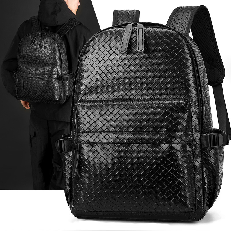 Designer Men's Design Sense Casual Travel Bag For Men Luxury College Students Simple Commuter Backpack