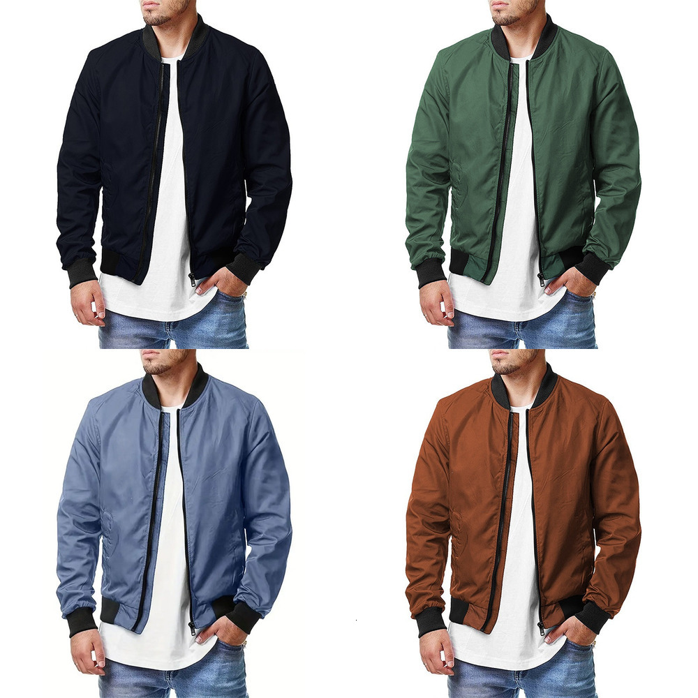 European size cross-border pilot jacket men's jacket new casual plus size men's outerwear spring and autumn sports casual