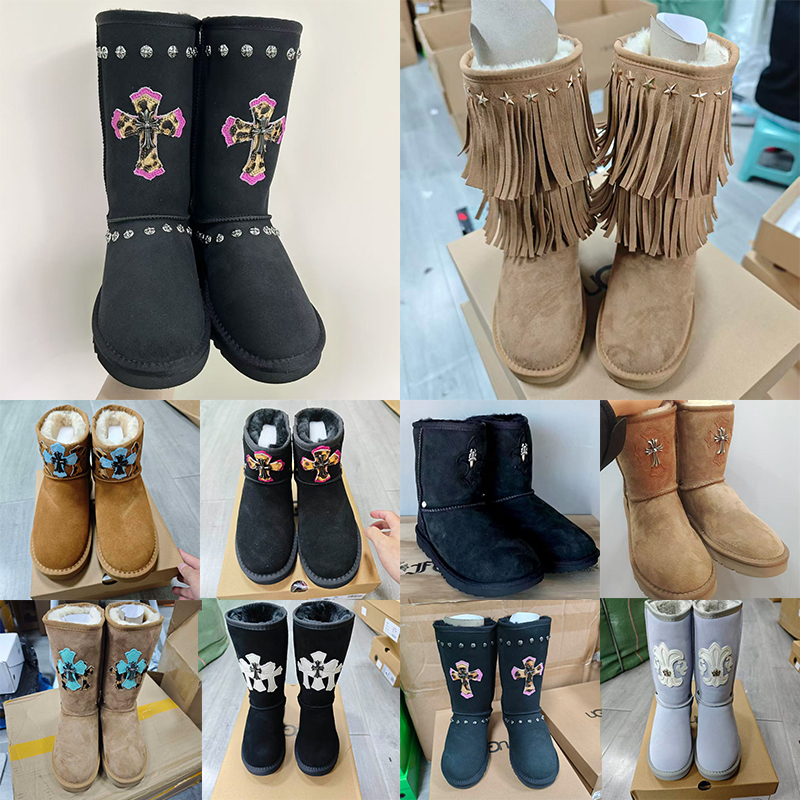 2026 designer boots tasman slippers clogs tazz shoes hunters boots botte snow boot booties slides bottes sheepskin boots platform fur suede ankle bo