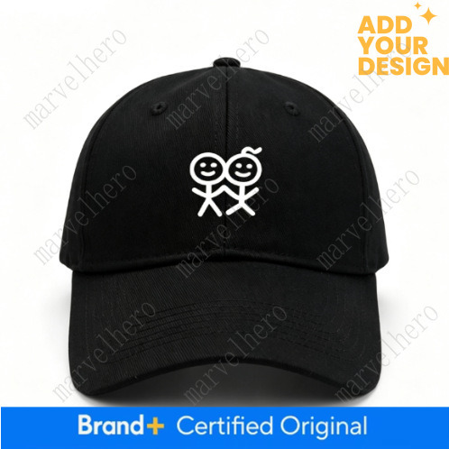 Stickman Print Baseball Cap Suitable For Spring Summer Autumn A Korean Style Casual And Trendy Hat Popular Among Influencers Unisex