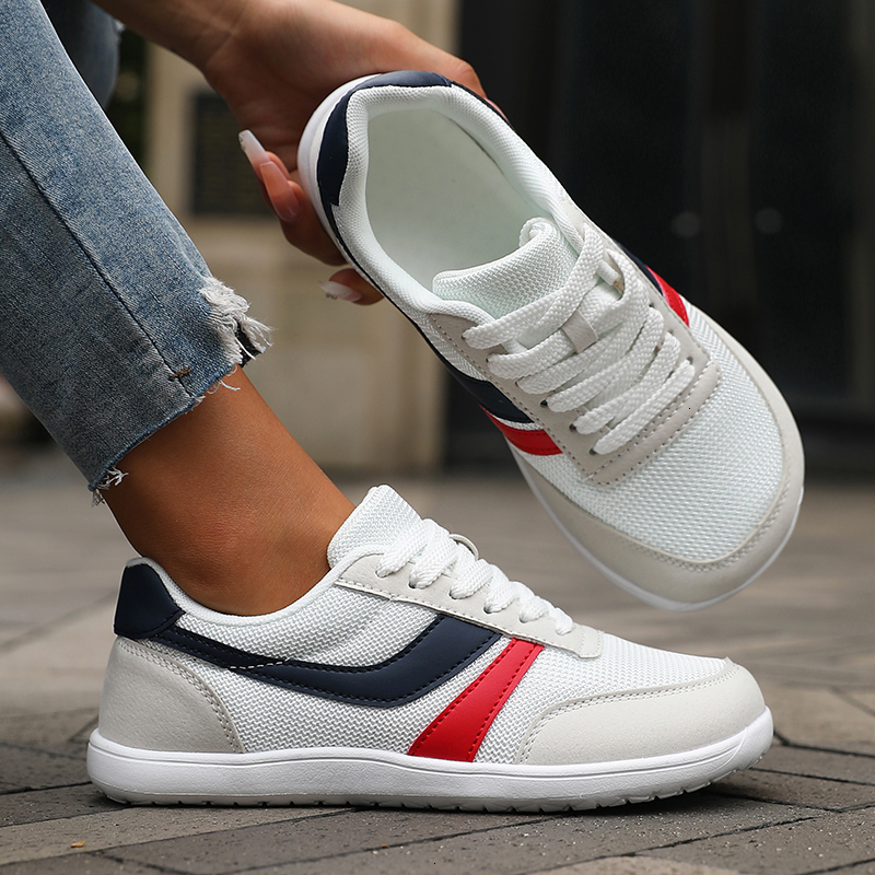 Minimalist for Women Casual Versatile Soft Sole Wide Last Shoes Summer Breathable Comfortable Barefoot Sneakers