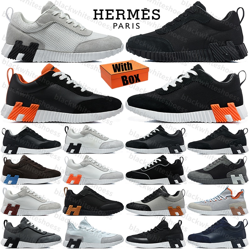 Free Shipping With Box Designer hermemen her hershoes hermebouncing bouncing sneakers Sport Shoes for mens chaussures schuhe scarpe trainers d h gat