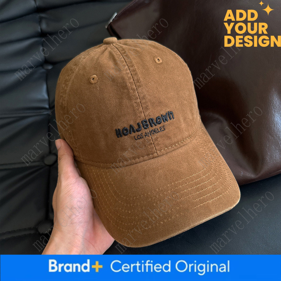 Korean Version Fashion Letter Washed Baseball Street Youth Men And Women Student Face Slimming Soft Top Duckbill Cap Trendy
