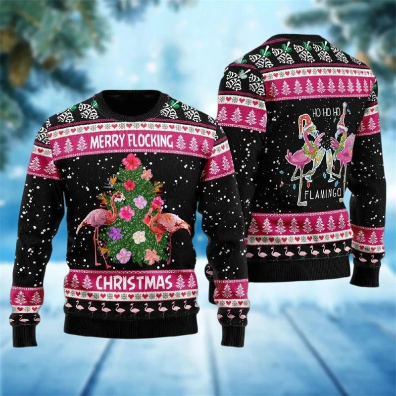 Christmas Colorful LED Light Pattern Ugly Sweater Candy Santa Claus 3D Printed Ugly Sweater Holiday Gift Unisex Pullover 261019
