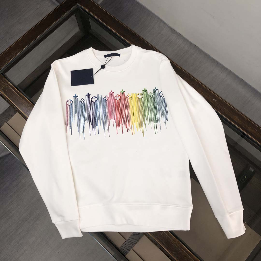 Premium Mens Long Sleeve Sweatshirts, Fashion Casual Street Style Pullover, Autumn Winter Travel Vacation Wear, Multi Color Mens Crewneck Sweatshirt