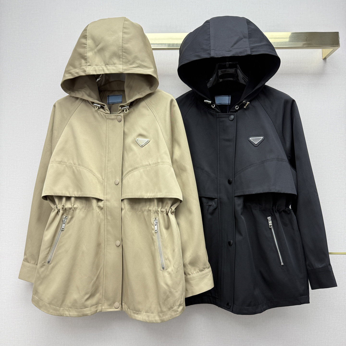 Designer Women's Trench Coats casual Outerwear long sleeve parka coat Waistcoat without box