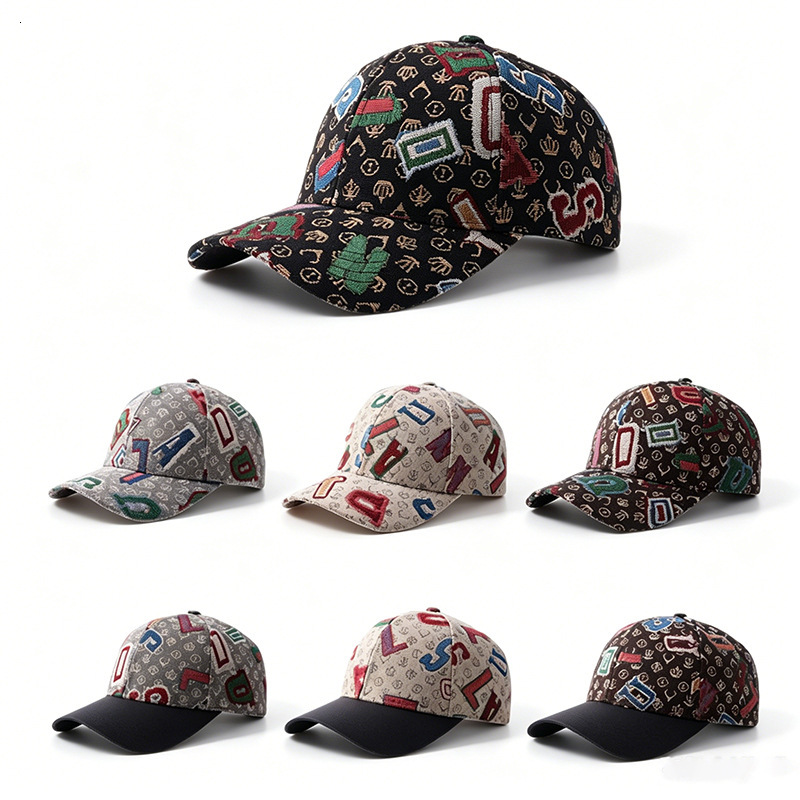 Luxury Cap Brand Designer Hat Luxury Cap Brand Designer Hat Luxury Cap Brand Designer Hat Autumn New Baseball Cap, European American Style, With Uni