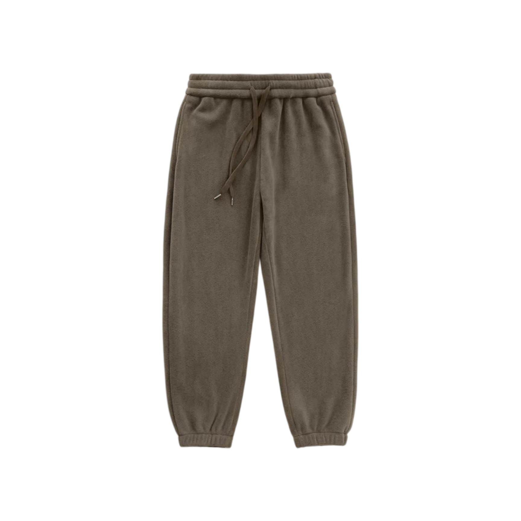 Down-polyester thick-walled warm outdoor windproof trousers for men and women, large size, elasticated cuffs, warm and comfortable winter and autumn