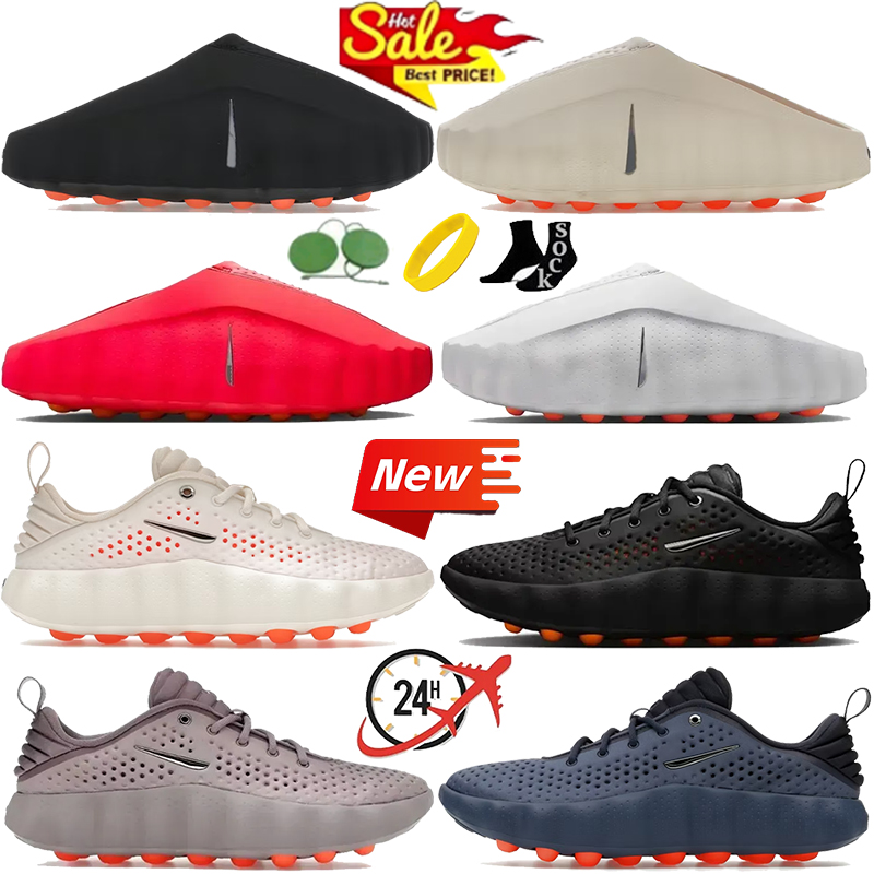 Free Shipping designer slippers Slides Black Chrome sandals Blackened Blue Game Royal clog pink white Light Smoke Grey men women mindd slipper outdo