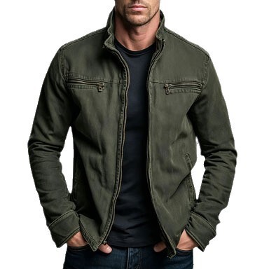 Men 2026 European American men jacket, workwear style, casual, retro, long-sleeved, loose-fitting, sporty, for and Fashion