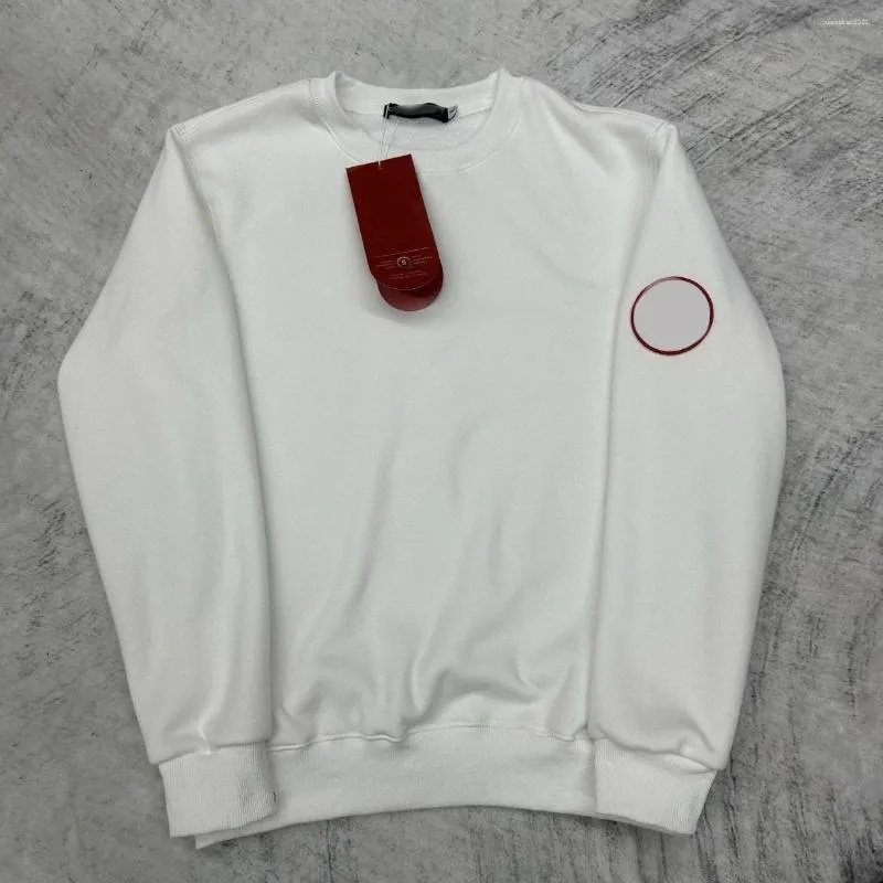 Men's Hoodies Round Patch Logo Hoodie Designer Fashion Crew Neck Cotton Sweatshirt High Street Long Sleeve Casual Couple Pullover 6b