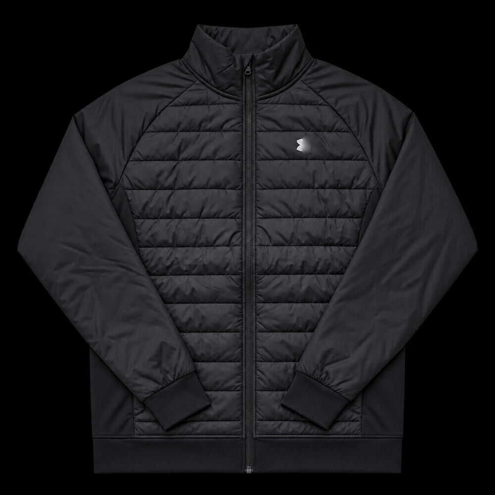 Under Amourr Jacket Running Tracksuit Under Puffer Hooded Splicing Clip Cotton Windbreaker Tapered Piece Reflective Jogging Train Fitness Under Amou