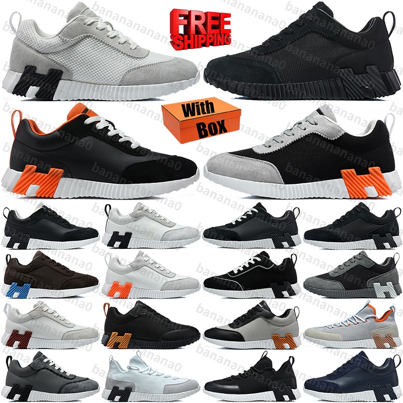 Free Shipping With Box Designer hermemen her hershoes hermebouncing bouncing sneakers Sport Shoes for mens chaussures schuhe scarpe trainers d h gat