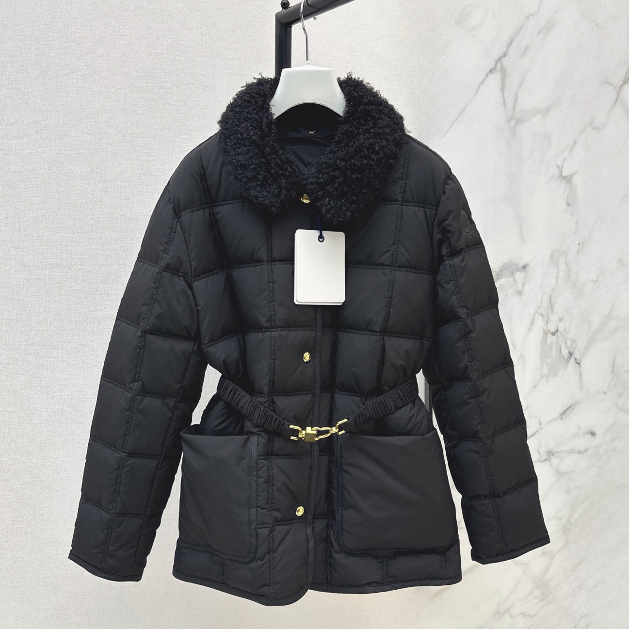 Women's Designer long down jacket Outerwear Winter black Jacket Lady Warm Coats without box