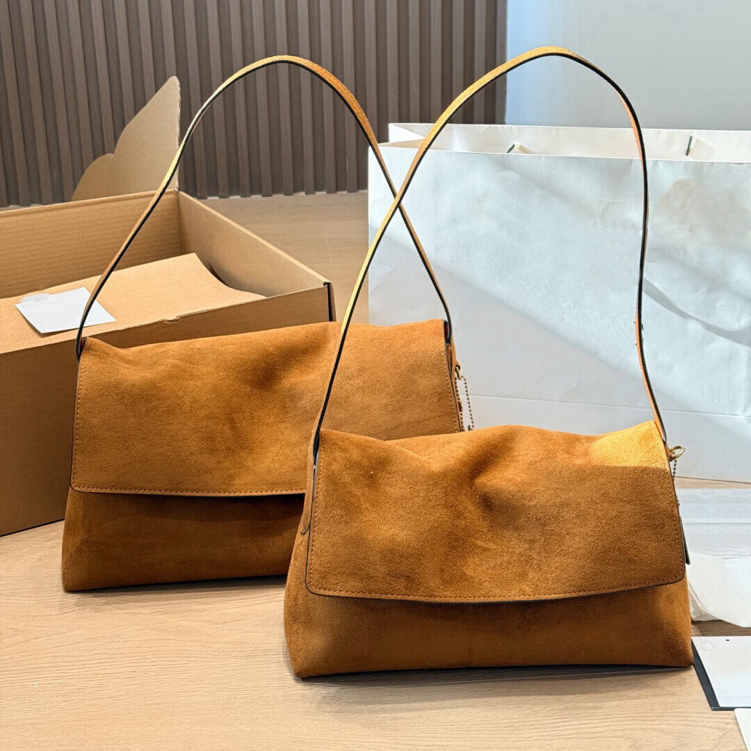 High Quality Shoulder 30 36 Designer Women Handbag Flap Chain Crossbody Underarm Purse Suede Soft Leather Trendy Tote Shopping Bag