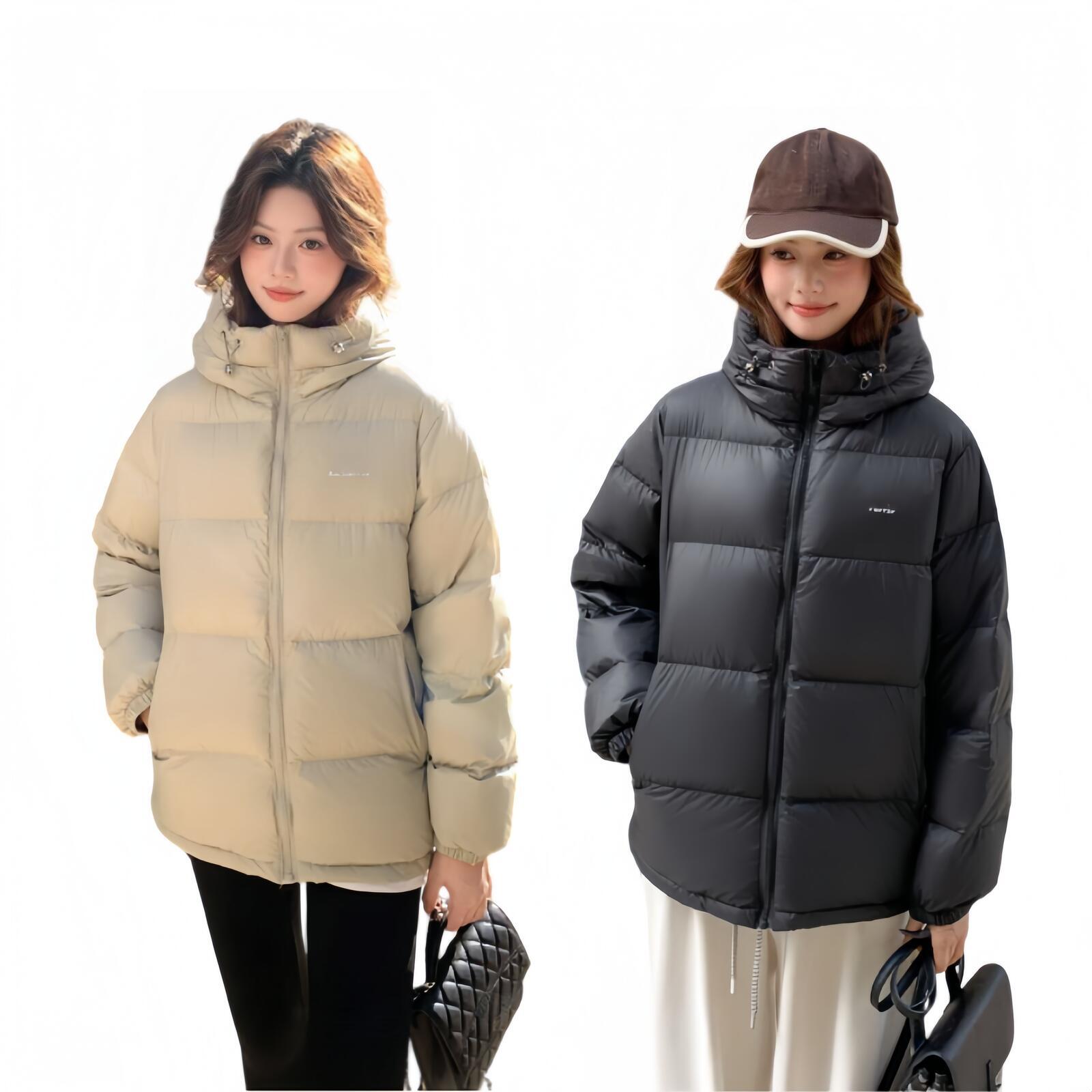 Womens Puffer Jacket Designer Down Jacket White Duck Down Jacket Loose Fit Hooded Short Winter Thickened Warm Cold Proof Casual Winter Clothing