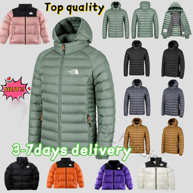 Mens Womens Warm 700 Fill Down Parka Lightweight Puffer Coat Stowable Hood Water Repellent Zipper Outerwear For Winter Outdoor Trip