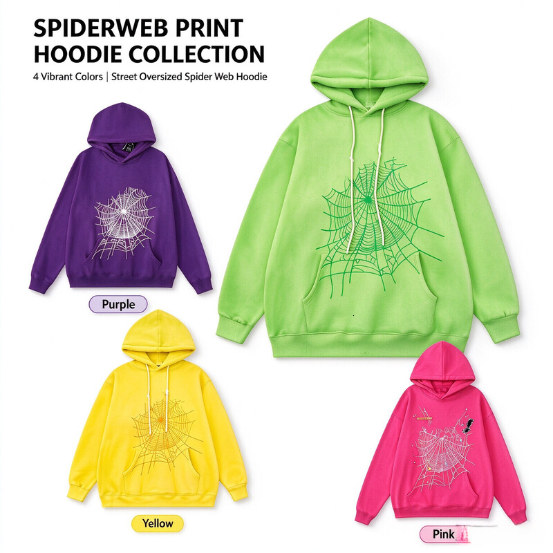 Spider Hoodie 2026 New Young Thug hoodie Men Sweatshirts Angel Women Polo Web hoodie Hoodies Tracksuit Puff Print Pullover Sweatpants78