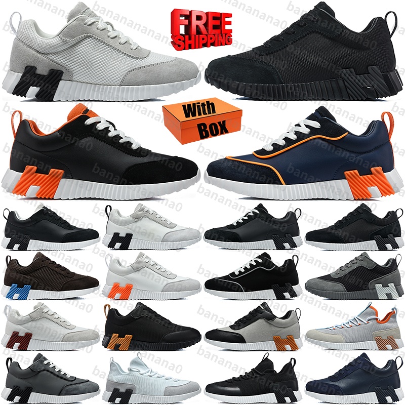 Free Shipping With Box Designer hermemen her hershoes hermebouncing bouncing sneakers Sport Shoes for mens chaussures schuhe scarpe trainers d h gat